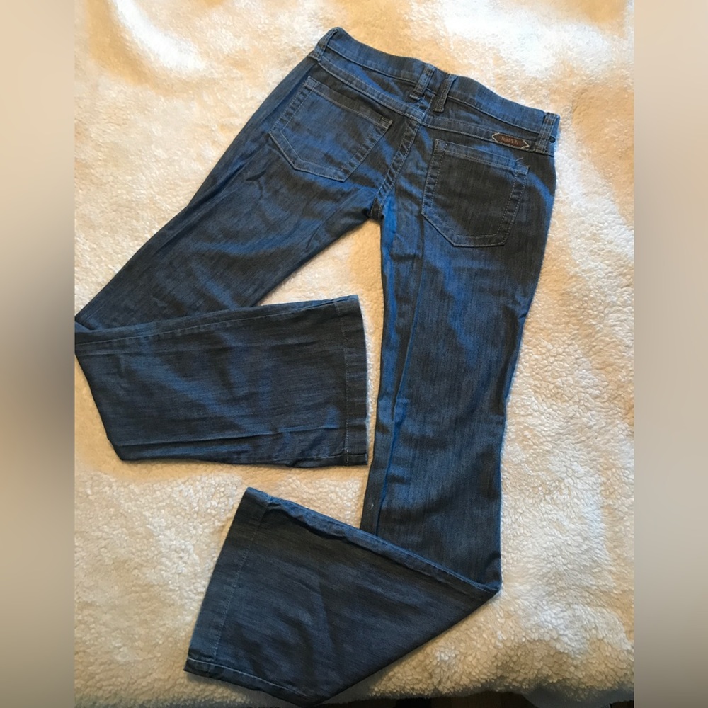 FRANKIE B. Wide Leg Light Denim Jeans